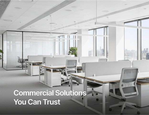 Commercial air conditioning installation